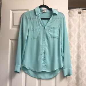 Teal Express Portofino shirt